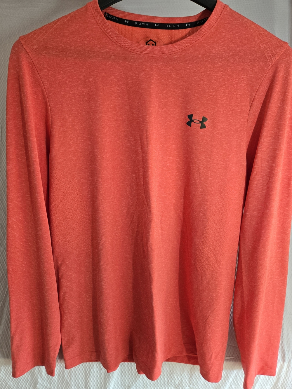 Under Armour Long Sleeve Performance Tee - Coral